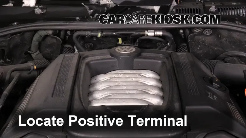 2006 Volkswagen Touareg 4.2L V8 Battery Jumpstart